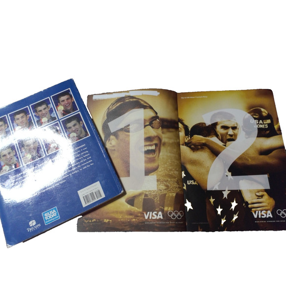 Michael Phelps: Sports Illustrated & USA Today Olympic Journey Magazine Lot - Picture 5 of 6